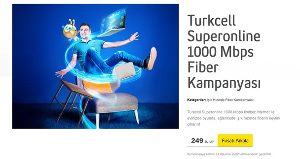 İşte Turkcell'ın yeni Gigabit hızındaki internet paketi!